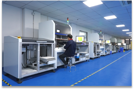 E-tester with auto loaded & unloaded