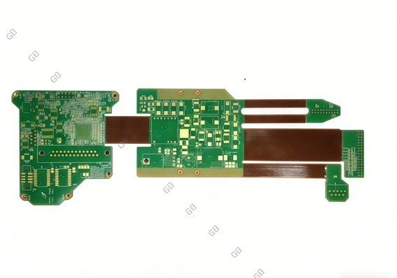12-Layer DuPont Material Buried Capacitor and Buried Resistor Flex-Rigid PCB