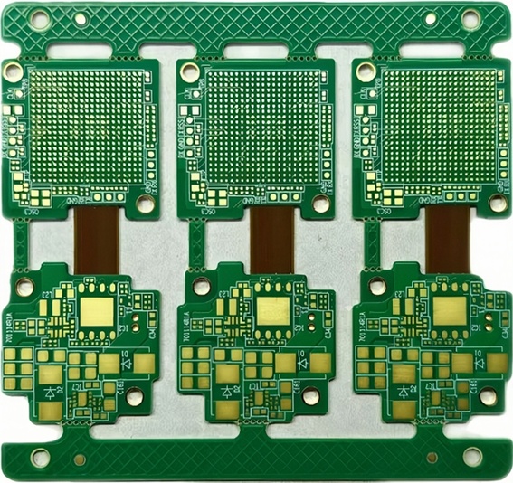 8-Layer HDI Low-Profile Rigid-Flex PCB