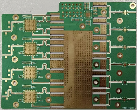 16-layer high-frequency hybrid laminate